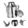 Healeved 1pc Stainless Steel Eye Wash Pot Medical Eye Flush
