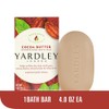 Yardley London Cocoa Butter Bar Soap, Unisex, 4.25 oz
