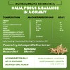 Nuvimate Ashwagandha Gummies Pure & Natural Root Extract Ayurvedic Supplement