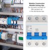 Miniature Circuit Breaker 3 Pole 10A Amp Isolator DIN Rail