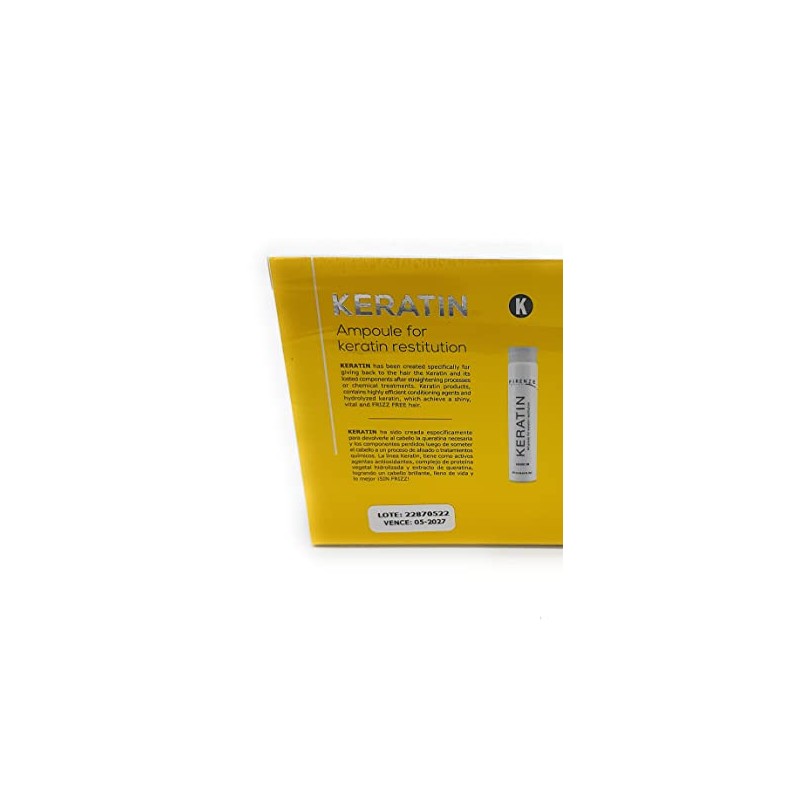 Firenze Professional Ampolleta Keratin Firenze 12 (13ml c/u)