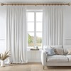 QDWIS Wood Curtain Rods for Windows 72 to 144 Inch,1''