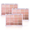 Wakemake Soft Blurring Eye Palette 05 Mute Coral Blurring 3pcs