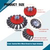 WENORA Wire Wheel for 4 1/2 Angle Grinder, 2 Pack