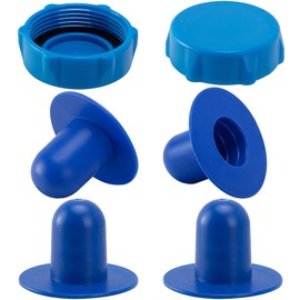 LFUTARI 6 Pcs Pool Plug Replacement and Pools Drain Water Valve Cap