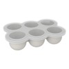 Kushies SiliFreeze - Bandeja de silicona para almacenar alimentos, color