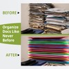 Plastic Wallets, 30 Pack A4 File Folders for Document Paperwork