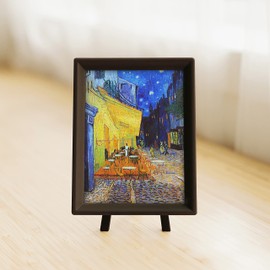 Pintoo - Van Gogh: Café Terraza, Rompecabezas de plástico Miniatura 150 pzas, P1141