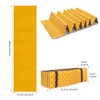 1PCS Yellow Foam Camping Pads for Hiking, Ultralight Closed Cell