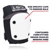 187 Killer Pads Fly Knee Pad, Grey/White, Medium
