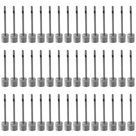 SQXBK 50pcs Stainless Steel Inflatable Ball Pump Needles Metal Inflatable Needle