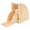 Dustproof Filter Holder Fan Shaped Coffee Filter Storage Holder Solid