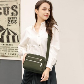 DORRISO Fashion Women's Shoulder Bag Casual Shoulder Bags Travel Work Casual Daily Waterproof Women's Bag, Green, shoulder bags