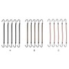 5 Pieces Elastic Hook Hair Tie Styling Ponytail Holder Hair