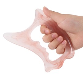 InfiniteRelax Body Gua Sha Tool Large Gua Sha Body Tool Cellulite Massage Tool (Resin) Lymphatic Drainage Tool Guasha Tool for Face, Back, Legs, Women's Body Shaping Tools