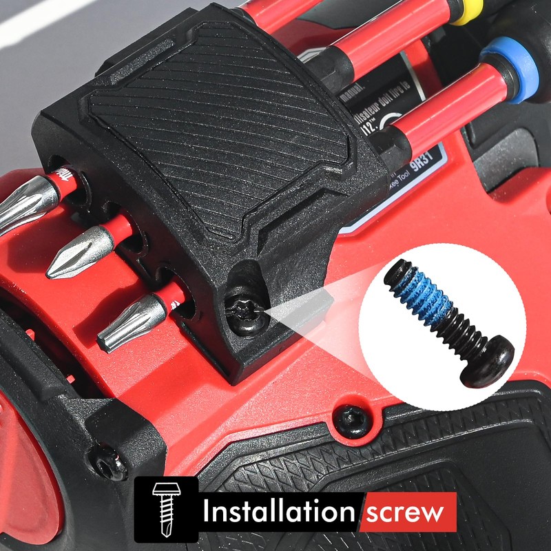Bit Holder for Milwaukee M12 Impact Driver, Magnetic Tool Holder