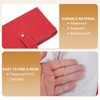 sourcing map Leather Professional Credit Card Holder, 96 Slots Business