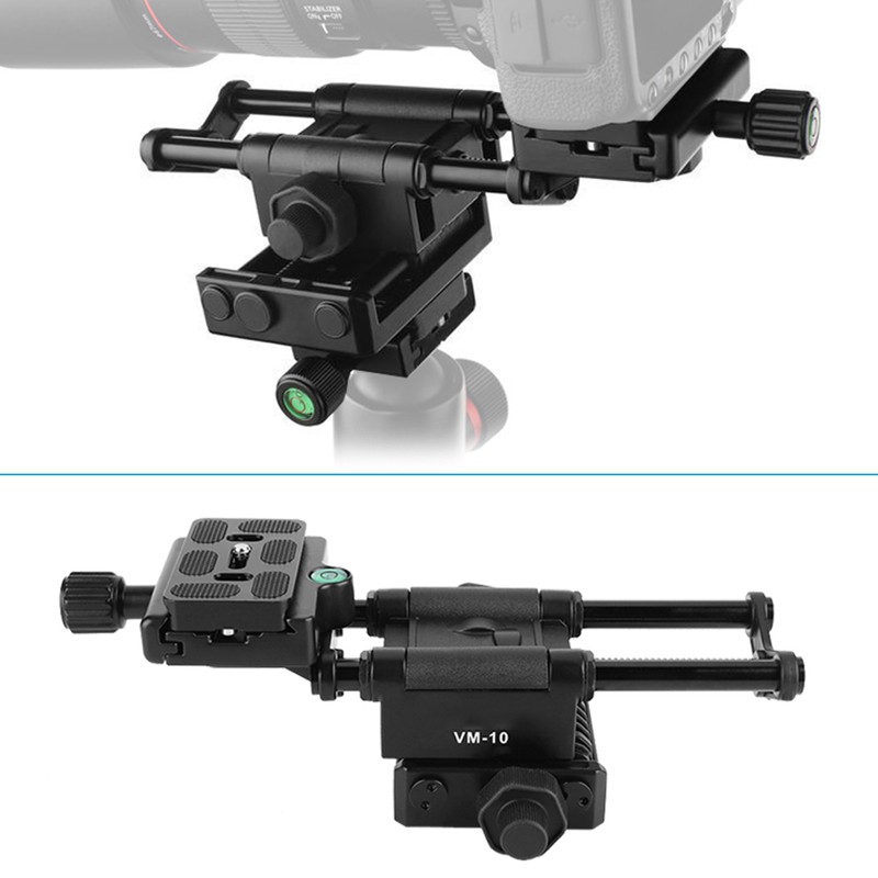 Kingjoy VM-10 Macro Camera Slider DSLR Adjusting Rail Focusing Head