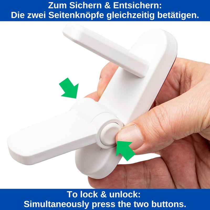 Door Handle Lock for Gluing for Kids and Pets, 2