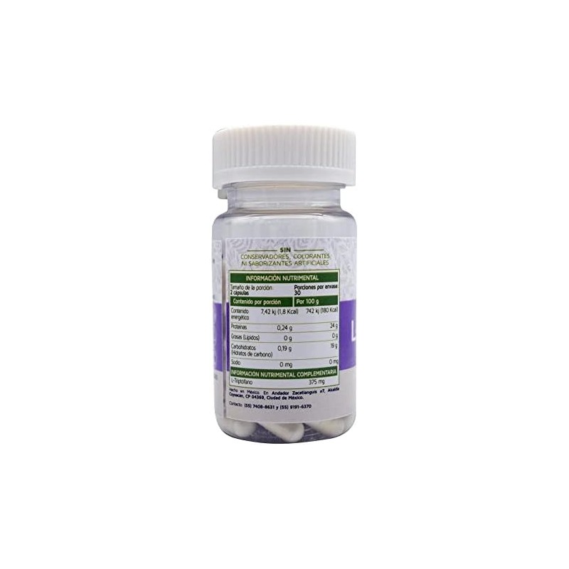 L Triptofano 60 Cap