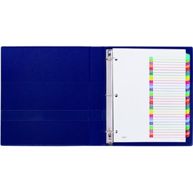 AVERY Ready Index Customizable Table of Contents Dividers for Laser and Inkjet Printers, Multi-Colour, 1-31 Tab, 1 Set (11846)