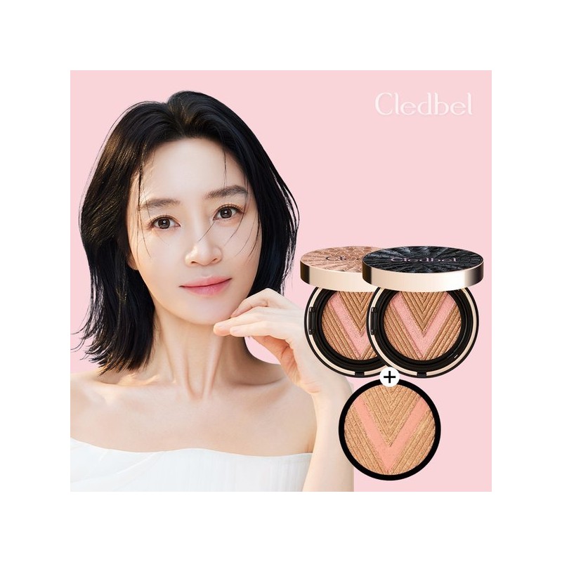Cledbel (Cledbel)끌레드벨 글로우파워리프트V쿠션 본품+리필 택1 (Cledbel) Glow Power Lift V