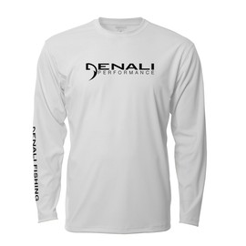 Denali Performance Fishing Men’s Teaser UPF 50+ ProtectUV Mega Solar White