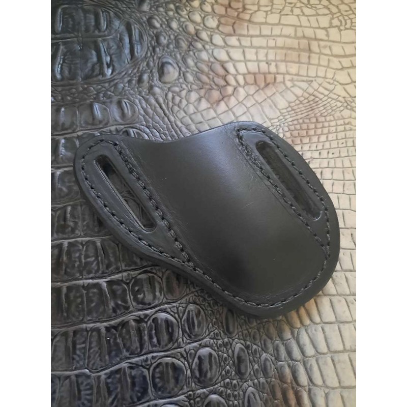 Carl Thomas Leathers Leather Pocket Right Hand Knife Sheath for