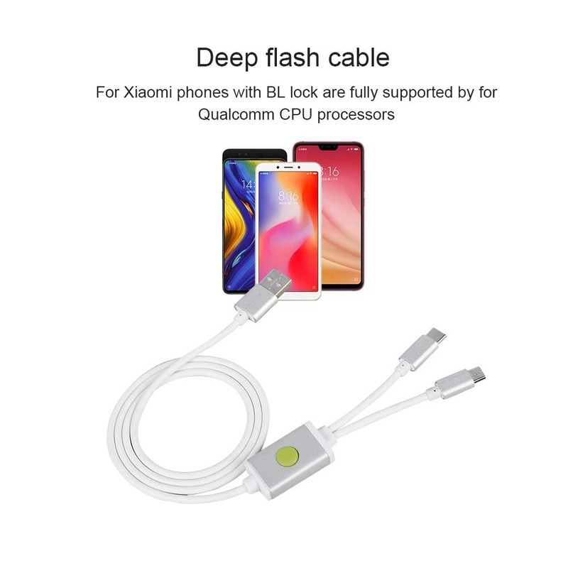 plplaaobo Flash Engineering Cable, Deep Flash Cable Open Port Advanced