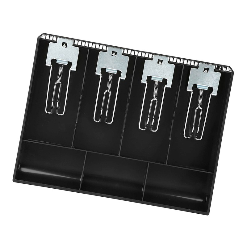 Cash Drawer Register Insert Tray Replacement Cashier Four Box with