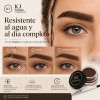 Kit Pomada Para Ceja Café Waterproof Larga Duración | Brocha