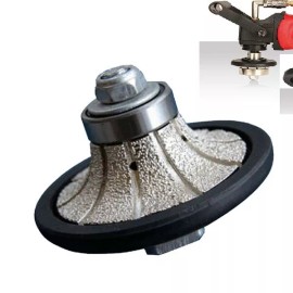 Roxx Tools 1/2" 1" Router Bit 13mm 25mm Roundover Half BullNose Granite concrete travertine