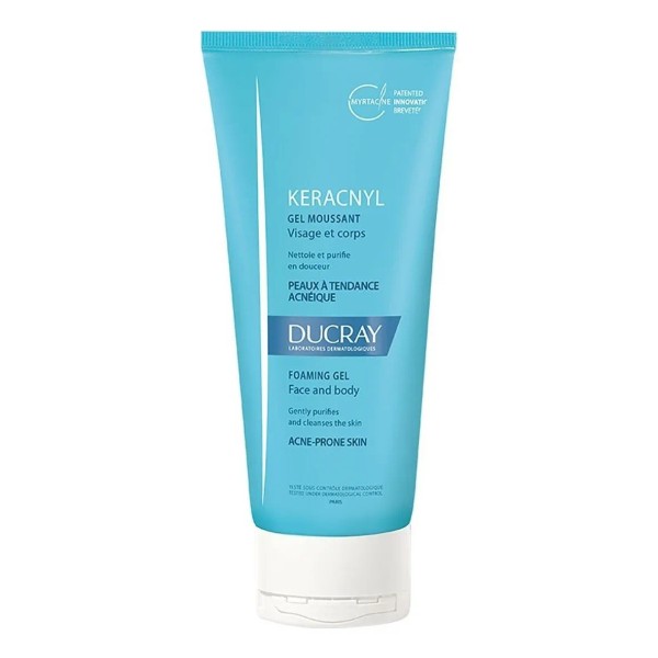 Gel Moussant Ducray Keracnyl Piel Con Tendencia Acneica 200Ml