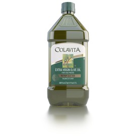Premium Selection Extra Virgin Olive Oil, 68 Oz - First Cold Pressed, Ideal for Roasting, Baking, Dressings - Imported from Italy by Colavita