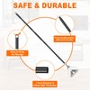 KeFanta 60" Metal Mop Handle Commercial Heavy Duty, Quick Change