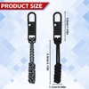 NOVWANG 8-Pack Zipper Pull Replacement Set,Detachable Zipper Pulls