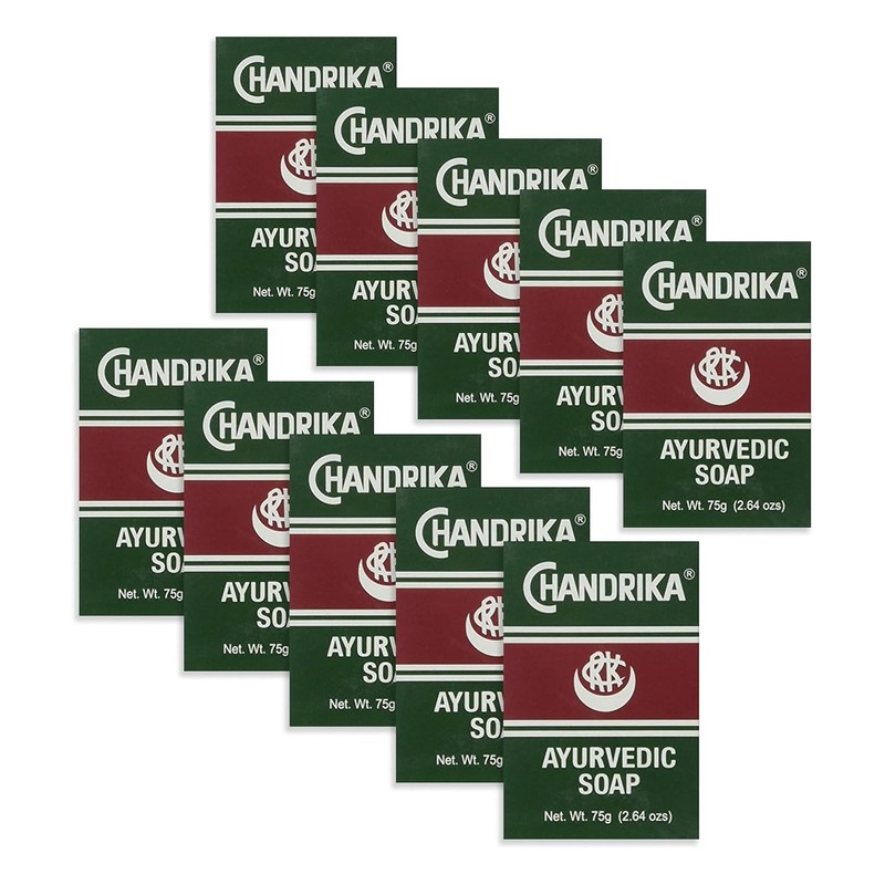 Chandrika Ayurvedic Soap 75g 10soaps