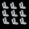 Transparent LED Rope Light Clips Holder PVC Strip Clips with