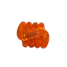 TANGLE Jr Translucent (Orange) - Genuine Fidget Toys Sensory Toy - Twisty Fidget Toy Tangle Fidgets for Kids and Adults - Fidget Toy for School - Gift for Teens and Adults