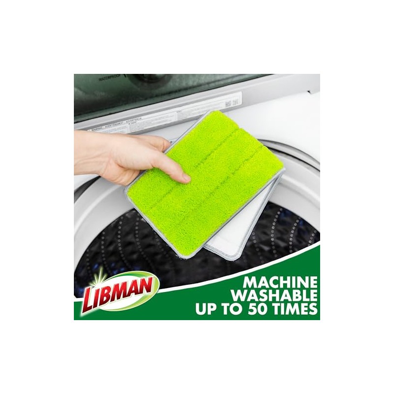 Libman Rinse 'n Wring Mop and Bucket System | Microfiber