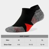 WANDER Men's Athletic Running Socks 7 Pairs Thick Cushion Ankle