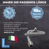 LICHTBLAU Kink Resistant Stainless Steel Extension I 60 cm I