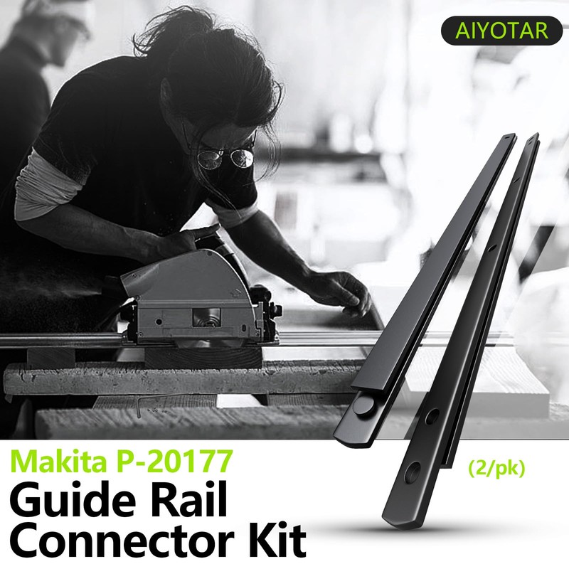 AIYOTAR P-20177 Guide Rail Connector Kit, 2/pk Track Saw Guide