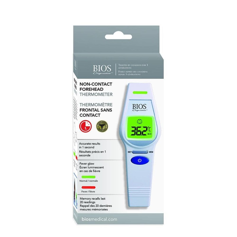 Bios Diagnostics Non-Contact Forehead Thermometer