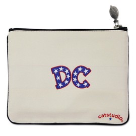 catstudio Washington DC Zipper Pouch Purse | Holds Your Phone, Coins, Makeup, Dog Treats, & Tech Tools