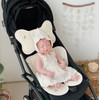 Soft Baby Stroller Seat Cushion Breathable Pure Cotton Infant Car