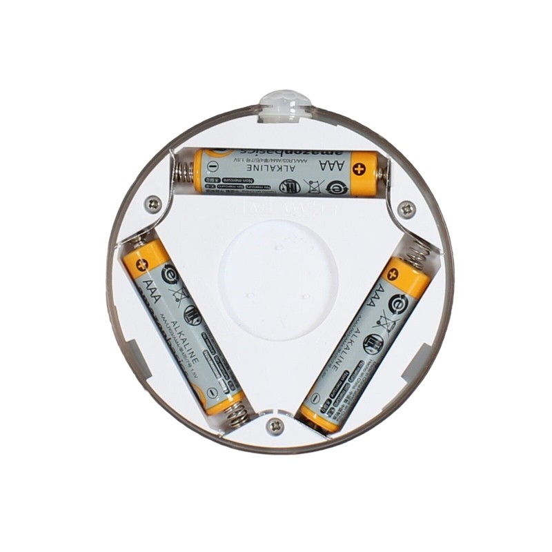 Mr. Scrappy Plastic Motion Sensor LED Clear Cabinet Light with