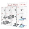 Cell Phone Storage Locker Clear Wall-Mounted Cell Phones Storage Cabinet