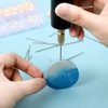 Lyaciomn Electric Resin Drill Set,Including Eye Screws,Twist Drill Bits Tools,Electric