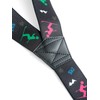 Olata Adjustable Ski Salopette Braces/Suspenders (Black/Multi) - 4cm (Adult). Y-Shape